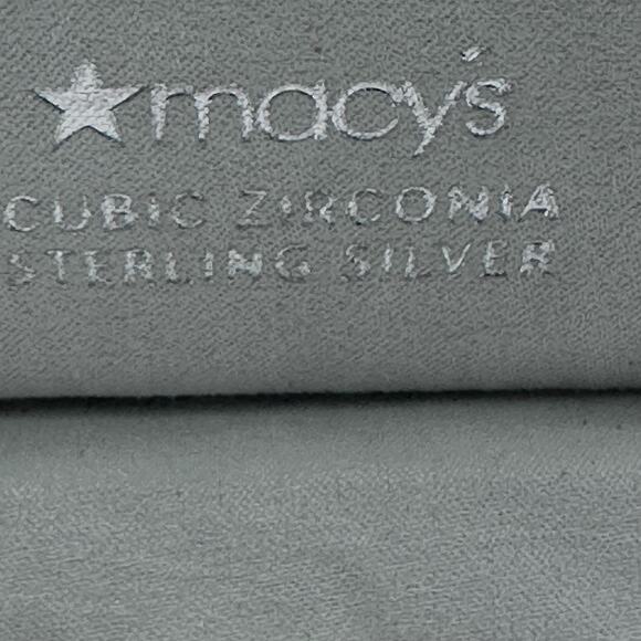 NEW in Gift Box Cubic Zirconia diamond MOON - gold Heart Sterling Silver Chain - Picture 9 of 14